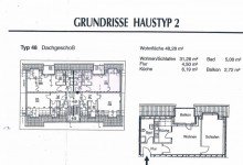 Grundrisse 2-Raum Eigentumswohnung in Neustadt-Glewe