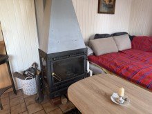 Wohnzimmer Charmantes Schwedenhaus am Plauer See � Idylle pur auf echtem Eigentumsland