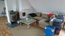 Wohnbereich im Dachgeschoss Einfamilienhaus in Grebs mit Sauna,Terrasse und 3 B�der