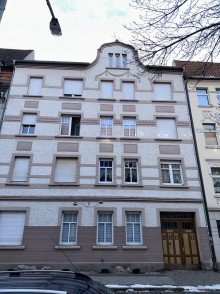Hausansicht 8 WE - Gro�z�giges, Mehrfamilienhaus zzgl. Garagen in Wittenberge zu verkaufen