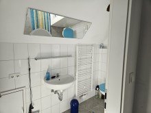 Bad im Dachgeschoss Einfamilienhaus in Grebs mit Sauna,Terrasse und 3 B�der