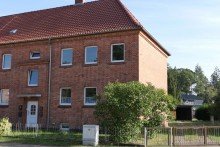 Hausansicht 3-Zimmer Wohnung in Grabow auf 59 m�