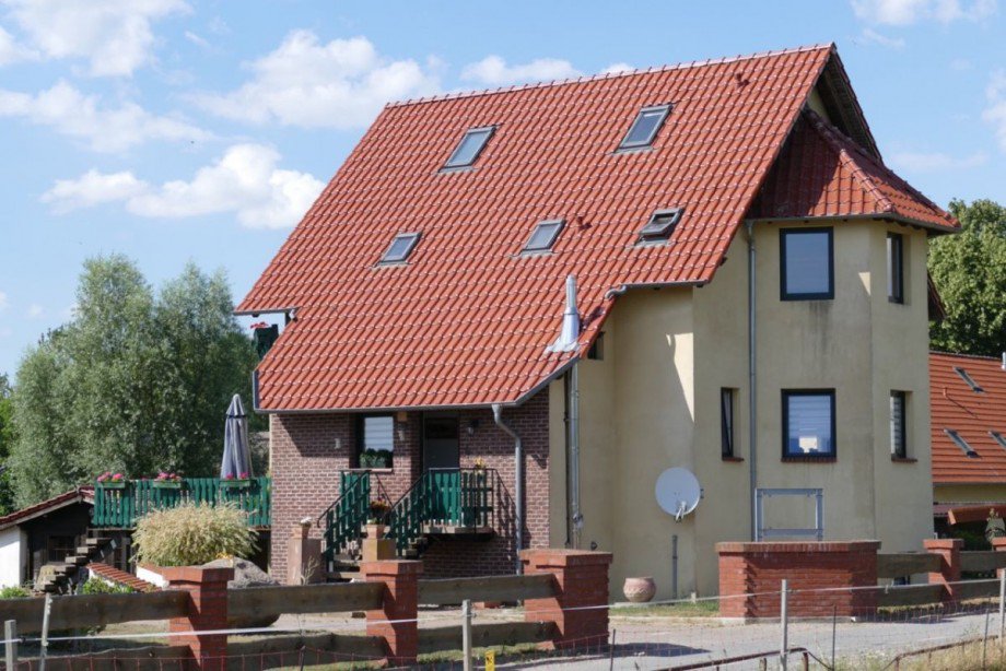 Hausansicht Einfamilienhaus Krasse