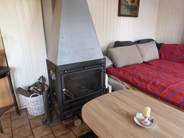 Wohnzimmer mit kamin Haus Plau am See