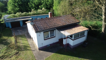 Hausansicht Kleines Wohnhaus in idyllischer Lage