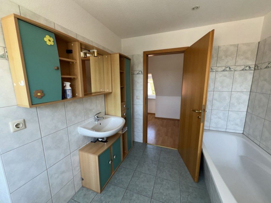 Badezimmer Dachgeschosswohnung Ludwigslust