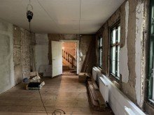 Wohnzimmer Charmantes Fachwerkhaus im Gr�nen