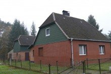 Hausansicht Einfamilienhaus mit Waldrandlage in Gro� Laasch