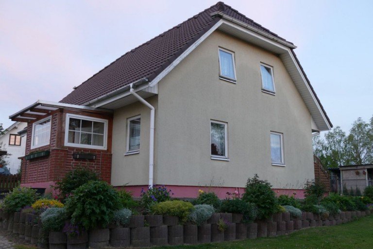 Hausansicht Gro� Krankow Einfamilienhaus Einfamilienhaus ruhiger Laage