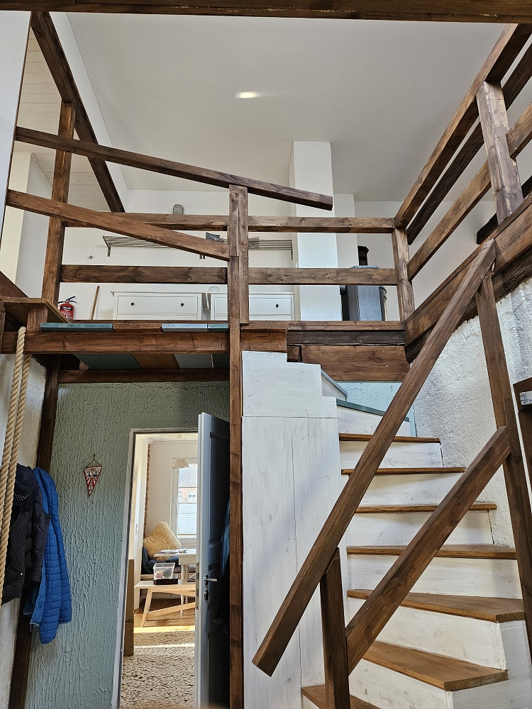 Treppe zum Dachgeschoss Haus Grebs