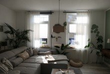 Wohnzimmer Wohnhaus mit Einliegerwohnung & Terrasse in Ludwigslust