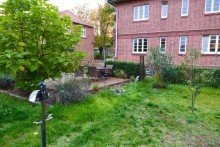 Gro� (Terrasse) Stadthaus in Grabow