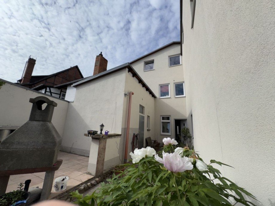 Innenhof Mehrfamilienhaus Grabow