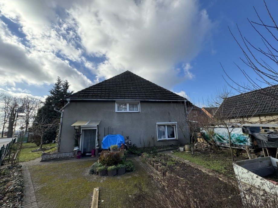 Hausansicht Giebelseite Einfamilienhaus Ludwigslust - Landkreis - Grabow