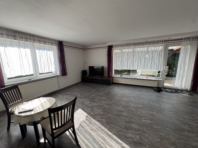 Wohnzimmer mit Terrasse Haus Rastow