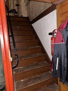 Treppe Wohnhaus in der Altstadt von Neustadt-Glewe
