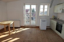 Wohnku Dachgeschosswohnung mit Loft-Charakter und Aussicht