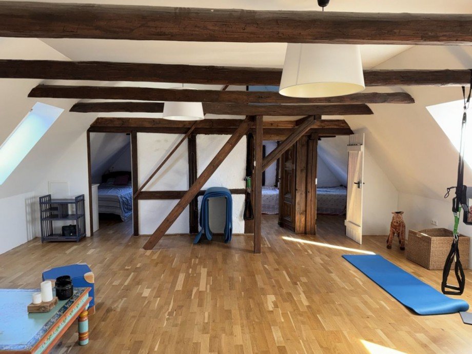 Wohnraum im Dachgeschoss Haus Grebs