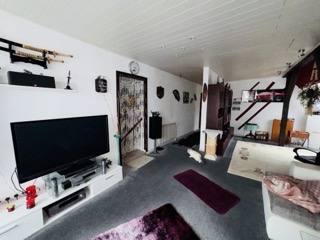 Wohnzimmer im Dachgeschoss Haus Banzkow