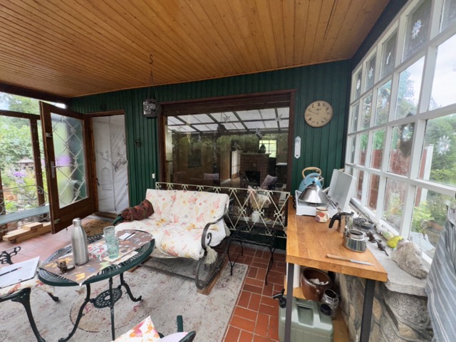 Terrasse Haus Klein Sterblitz