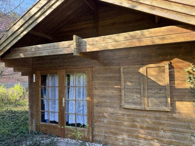 Blockhaus Grundst�ck Grabow