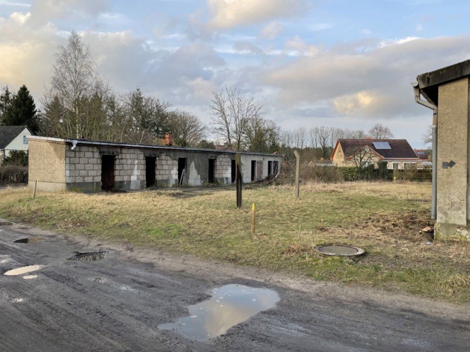 Hausansicht Grundst�ck Grabow