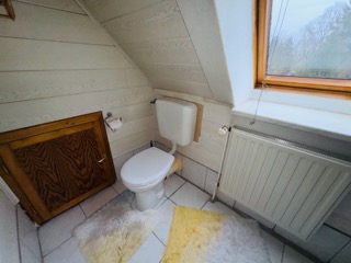 WC im Dachgeschoss Haus Banzkow