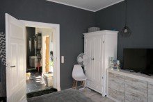 Schlafzimmer Wohnhaus mit Einliegerwohnung & Terrasse in Ludwigslust