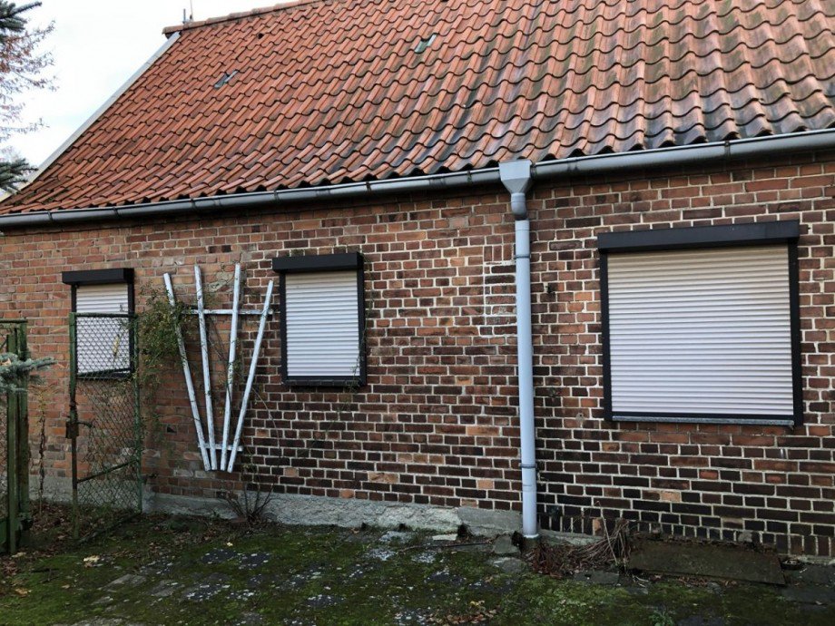 Hausansicht Doppelhaush�lfte Grabow