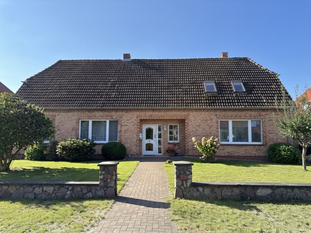 Hausansicht Einfamilienhaus Leussow