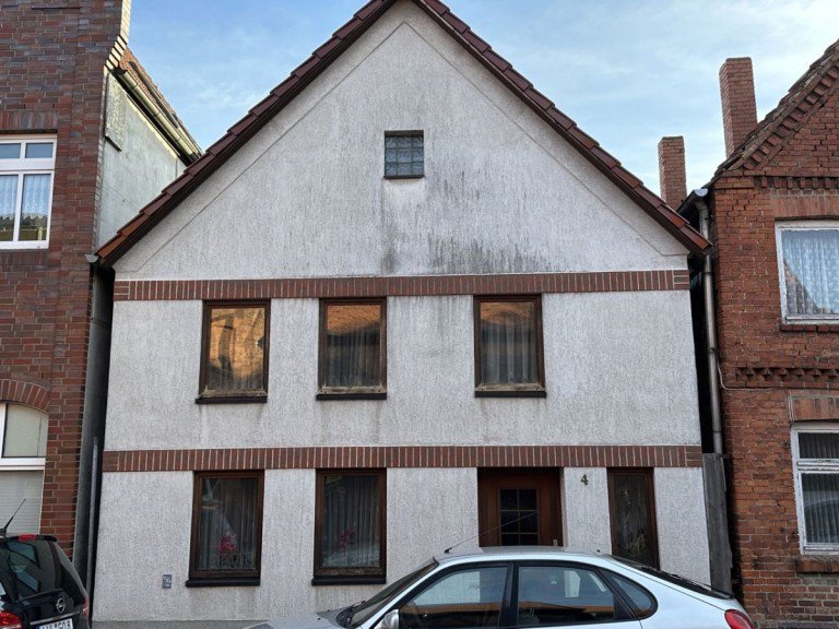 Hausansicht Neustadt-Glewe Reihenhaus Wohnhaus in der Altstadt von Neustadt-Glewe