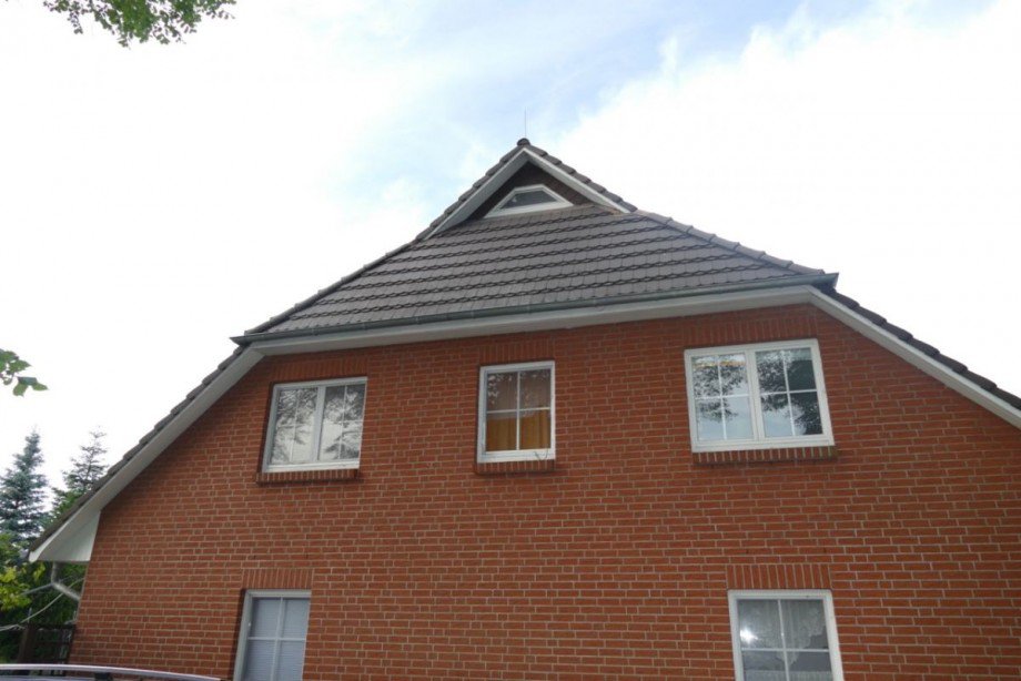 Hausansicht Doppelhaush�lfte G�hren