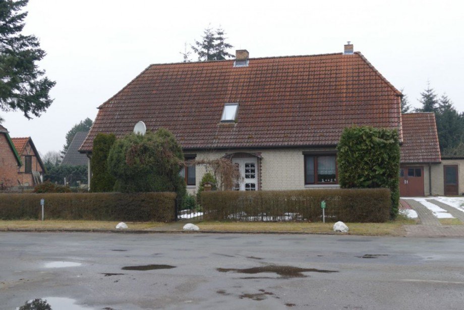 Hausansicht Einfamilienhaus Redefin