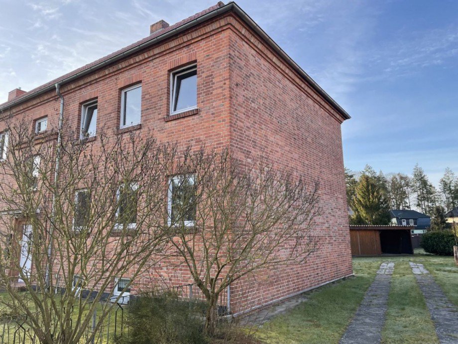 Hausansicht Etagenwohnung Grabow