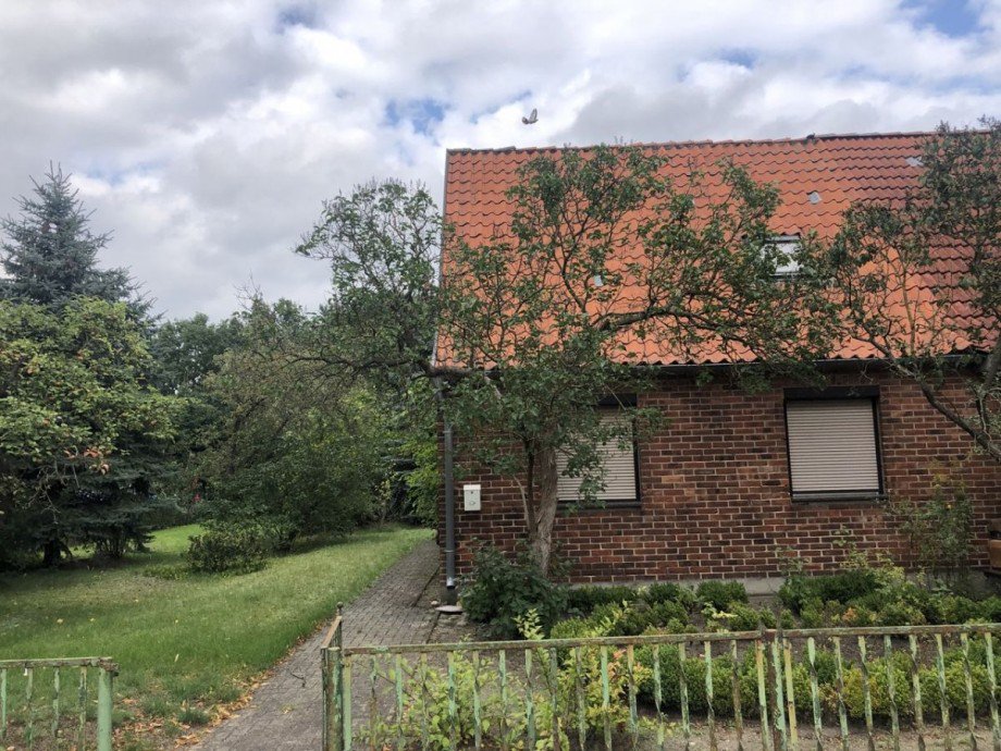 Hausansicht Doppelhaush�lfte Grabow