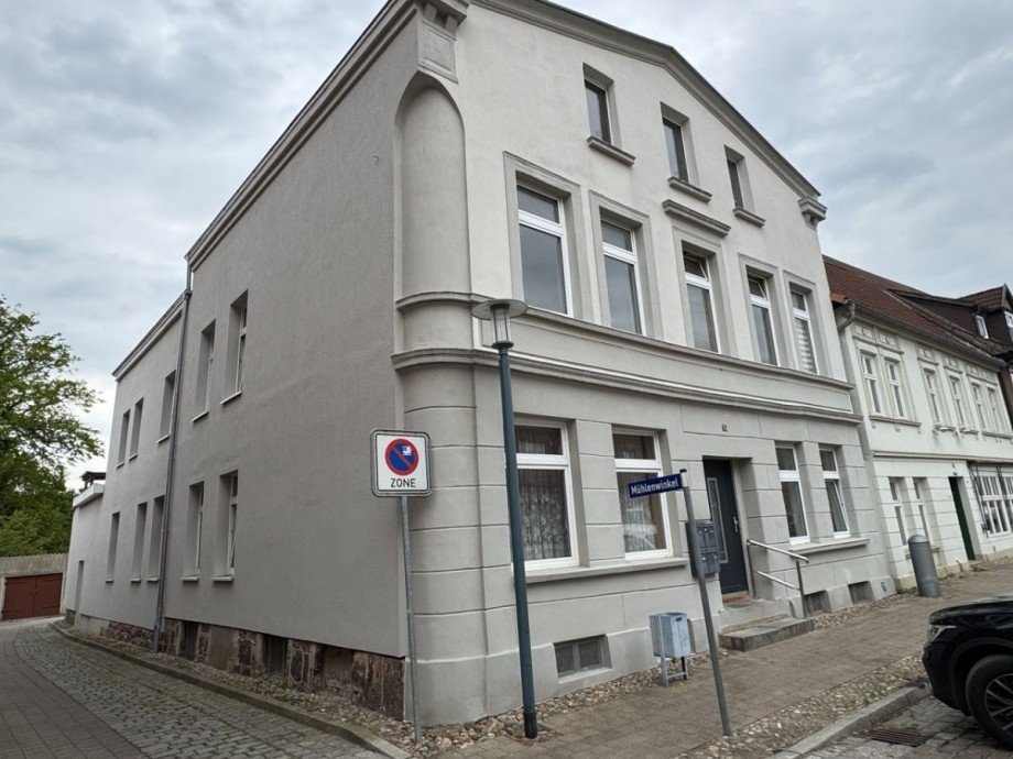Hausansicht Wohnung Grabow
