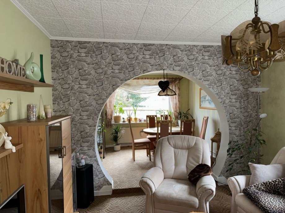 Wohnzimmer Reihenendhaus Grabow