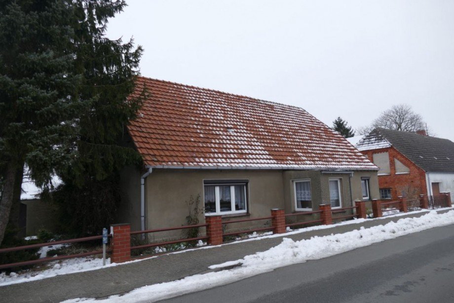 Hausansicht Einfamilienhaus Grebbin
