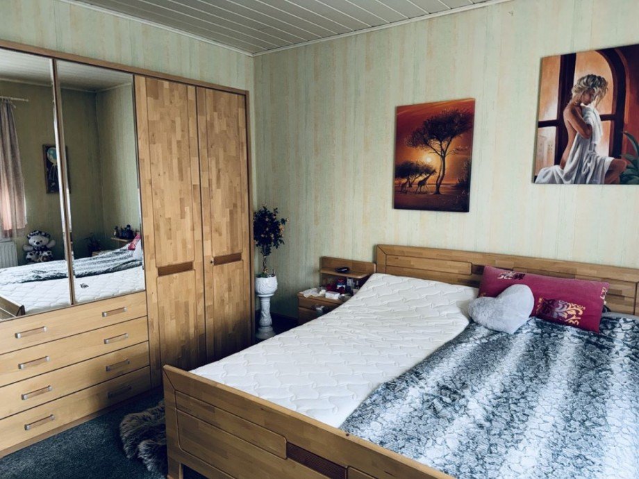 Schlafzimmer im Erdgeschoss Einfamilienhaus Grabow