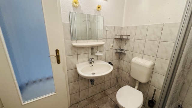 Badezimmer Wohnung EG Reihenendhaus Grabow
