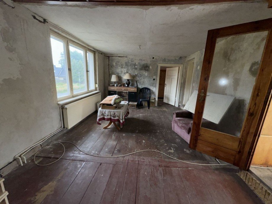 Wohnzimmer DG Reihenmittelhaus Grabow