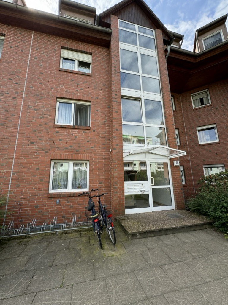 Hausansicht Neustadt-Glewe Wohnung Altersgerechte 2-Raum-Wohnung im Erdgeschoss in Neustadt-Glewe