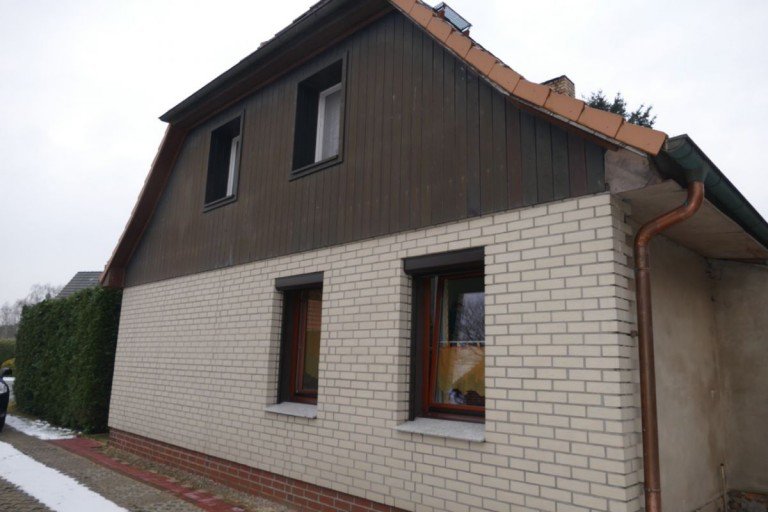 Hausansicht Redefin Einfamilienhaus Charmantes Wohnhaus im l�ndlichen Redefin